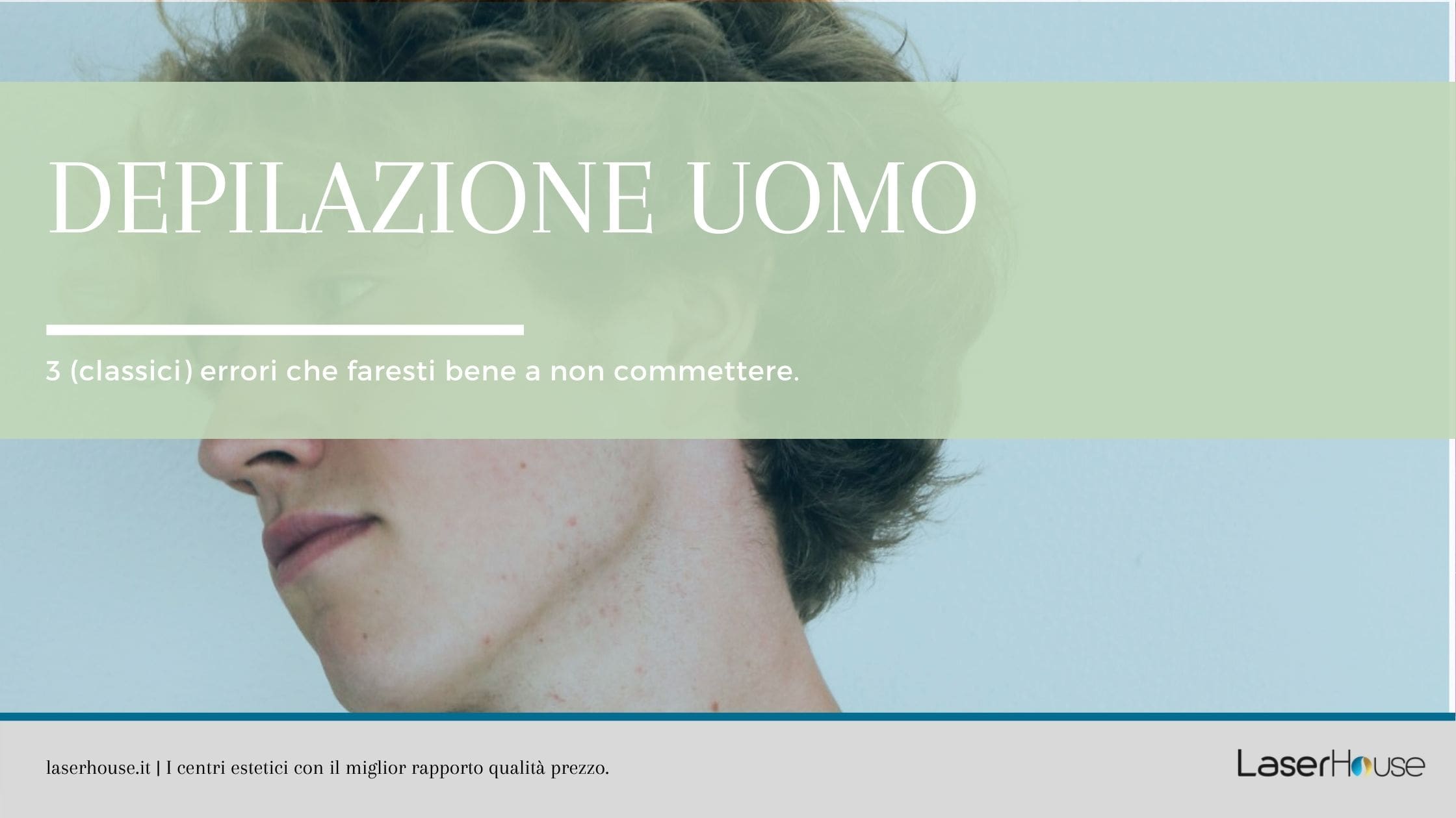 Depilazione uomo a milano