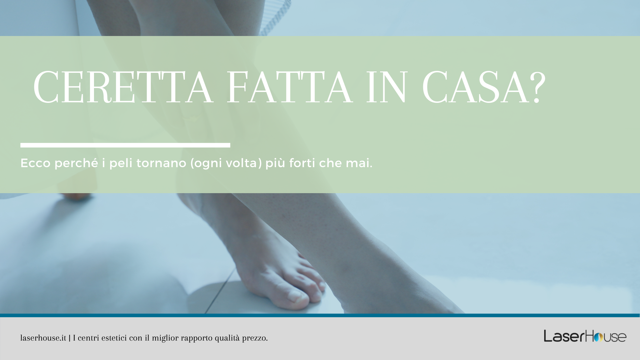 Ceretta fatta in casa e complicazioni