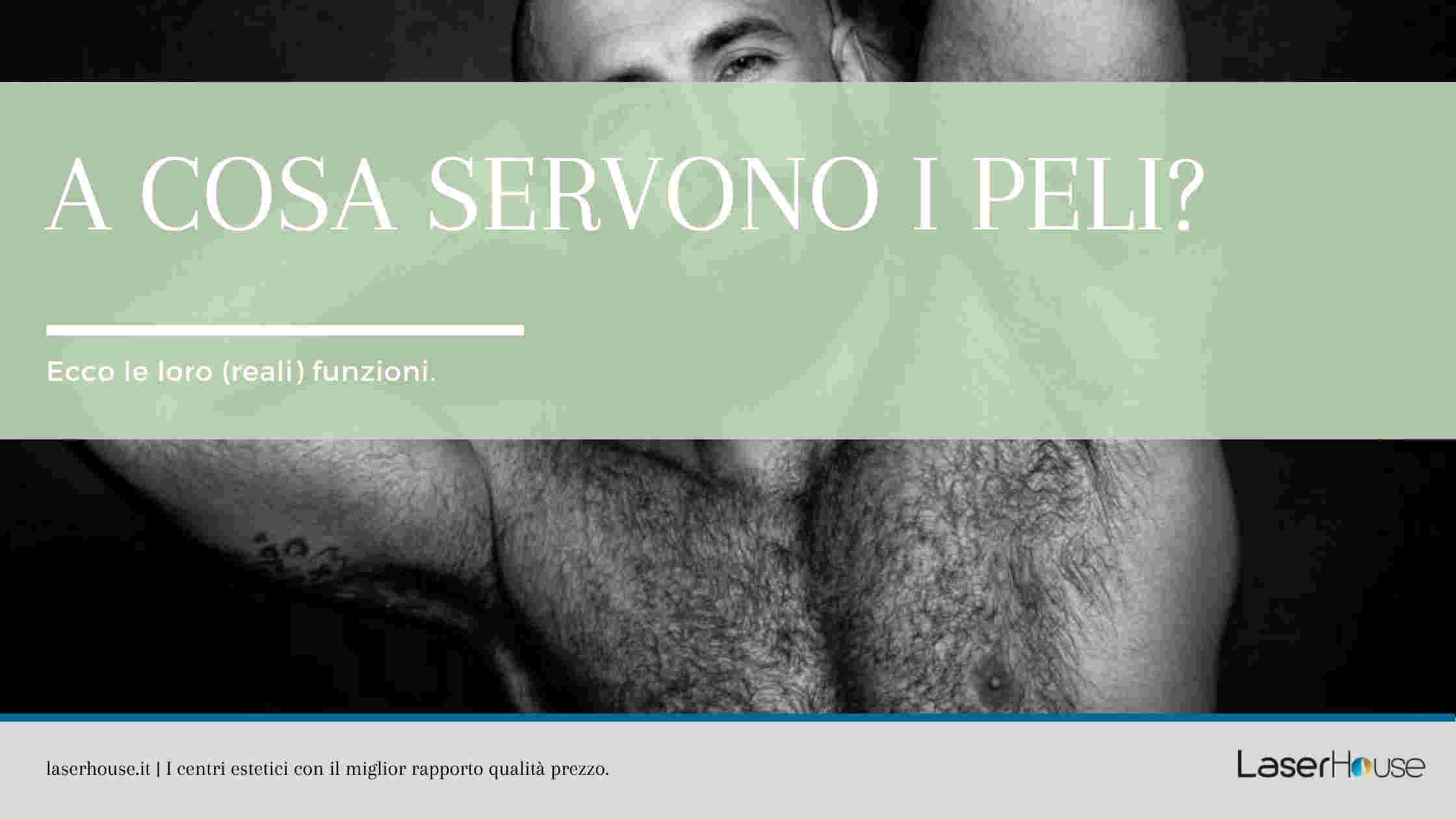 A cosa servono i peli? Ecco le loro (reali) funzioni.