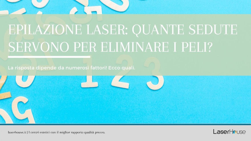 Epilazione laser quante sedute