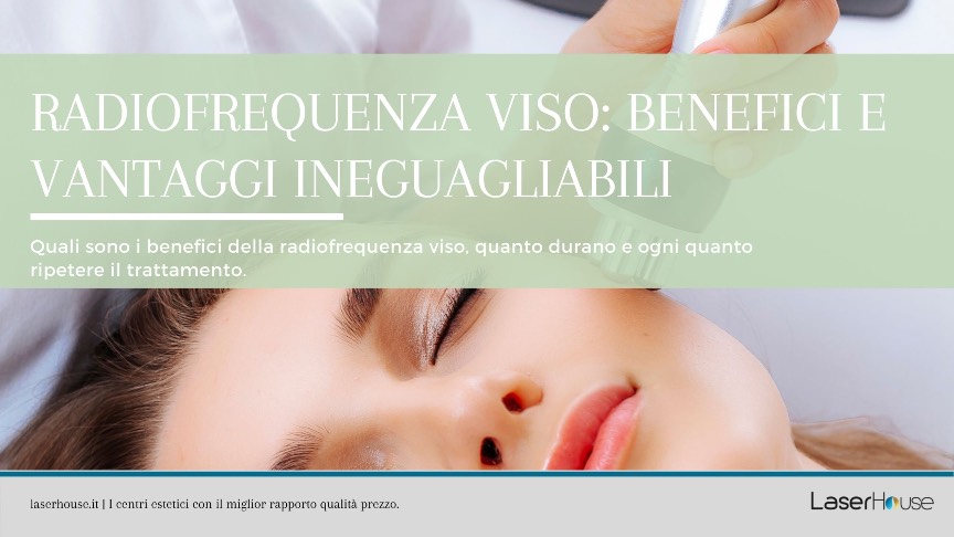 Radiofrequenza viso benefici