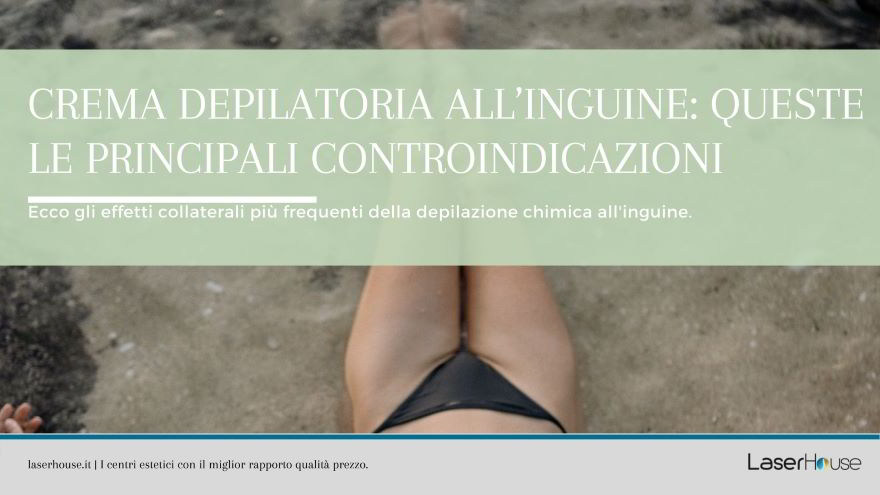 crema depilatoria all'inguine: controindicazioni