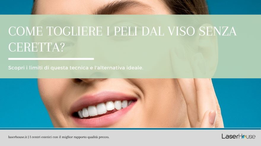 come togliere i peli dal viso senza ceretta