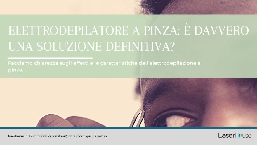 elettrodepilatore a pinza