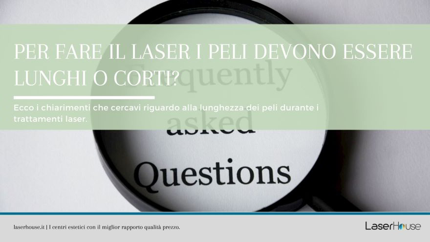 chiarimenti sulla lunghezza dei peli per il laser