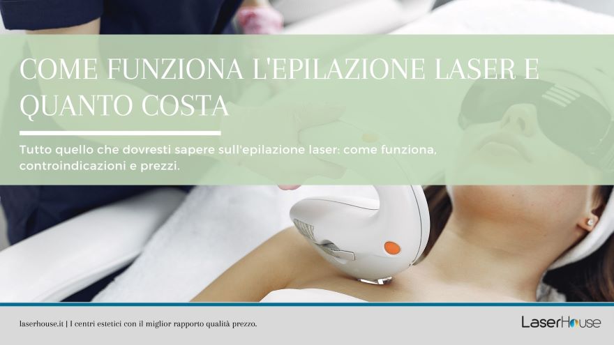 come funziona l'epilazione laser e quanto costa