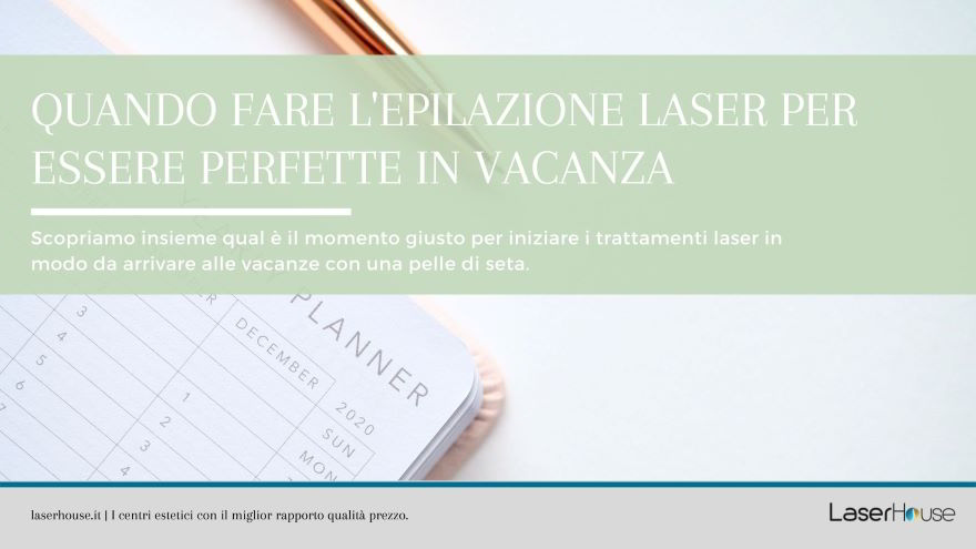 quando fare l'epilazione laser