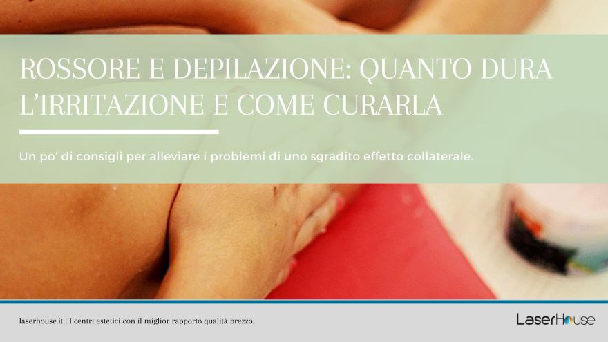 rossore e depilazione