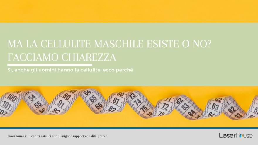 cellulite maschile